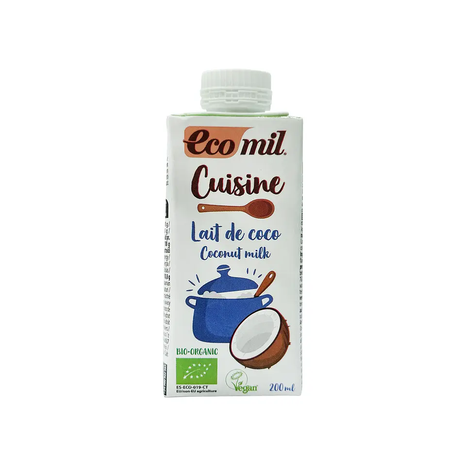 Ecomil - Crema de coco orgánica 200ml  1