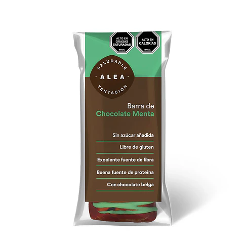 Alea - Barra de Almendra menta 60g 