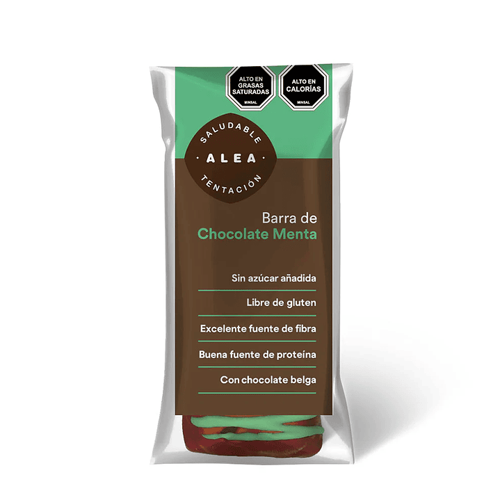 Alea - Barra de Almendra menta 60g  1