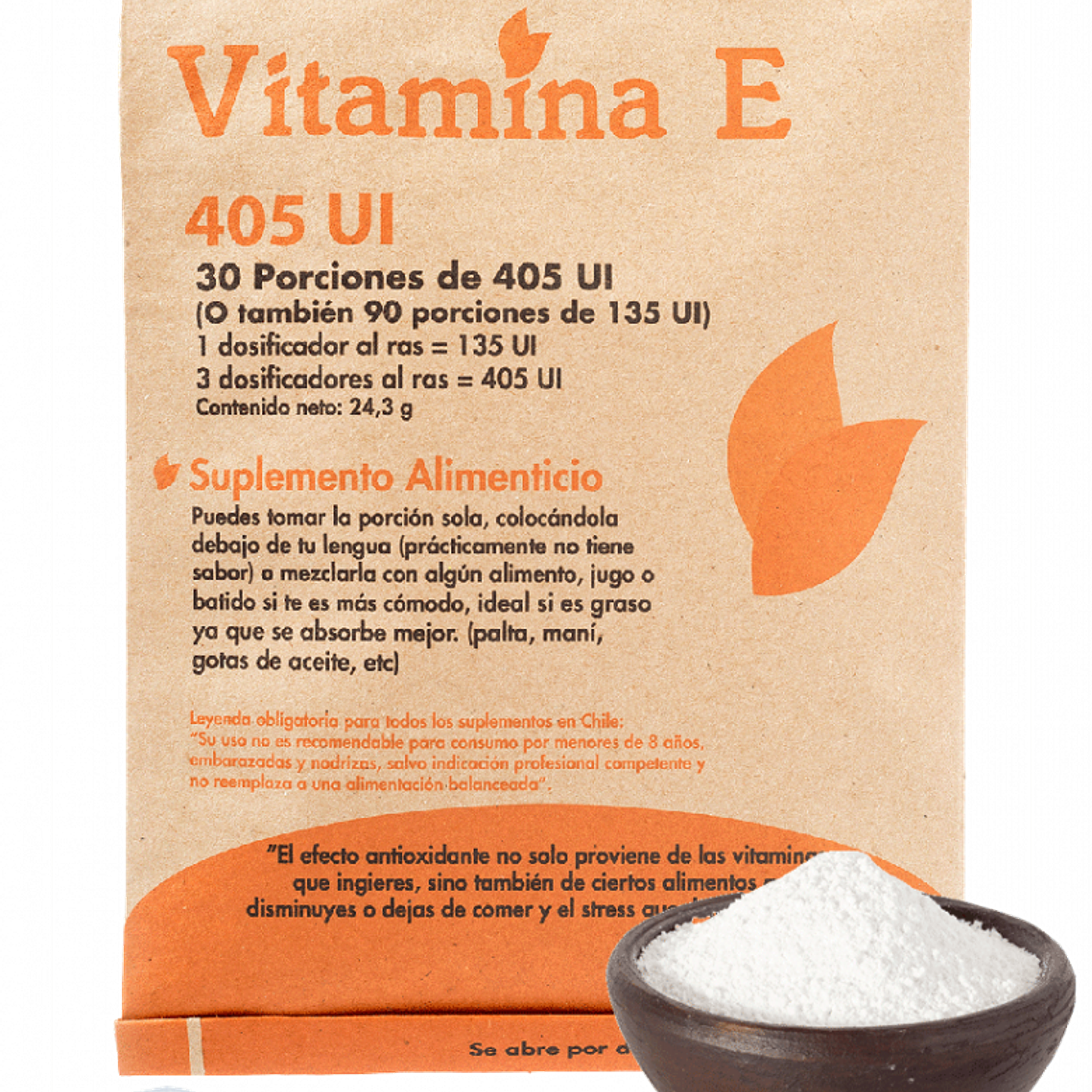 Dulzura Natural - Vitamina E 24grs  1