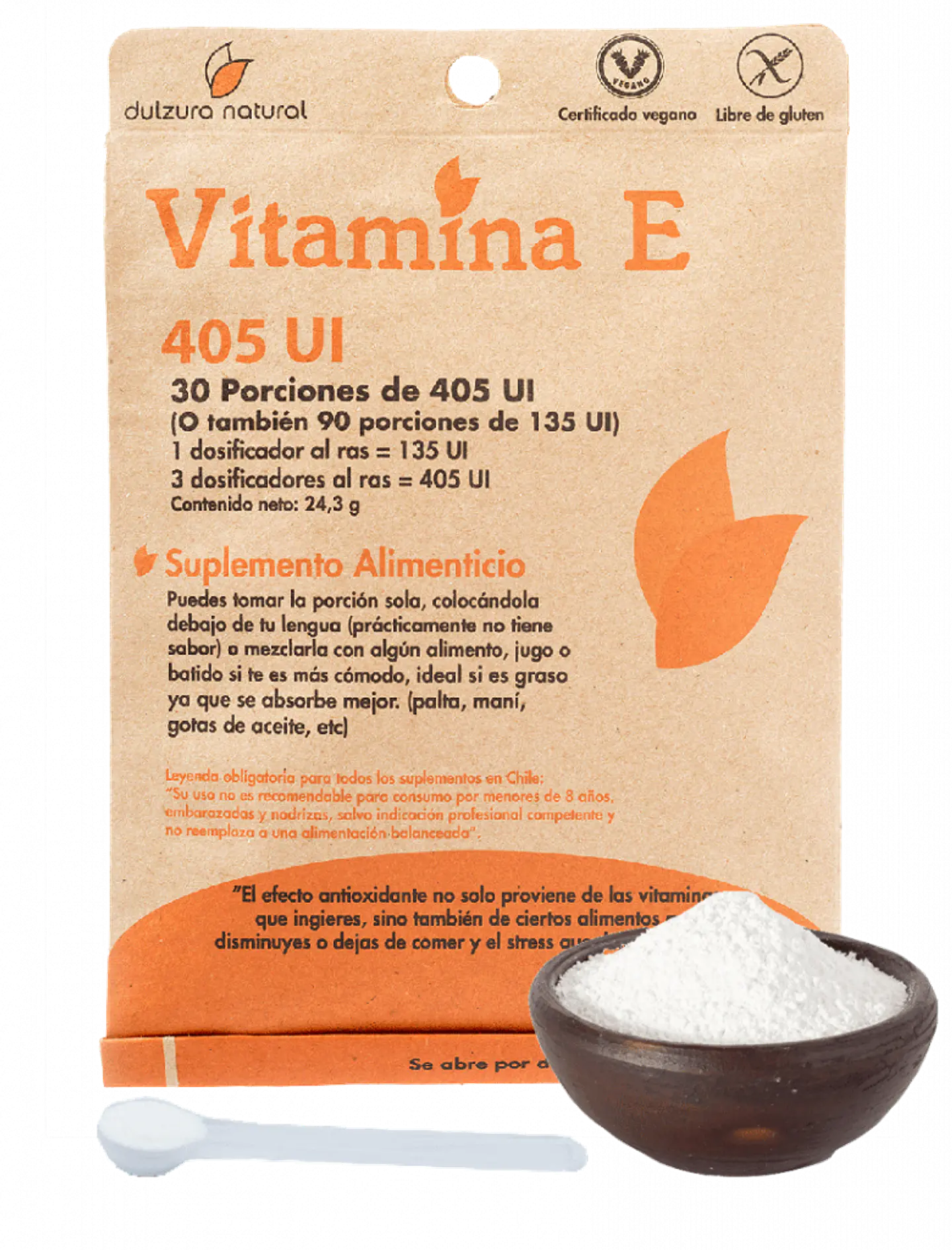 Dulzura Natural - Vitamina E 24grs  1