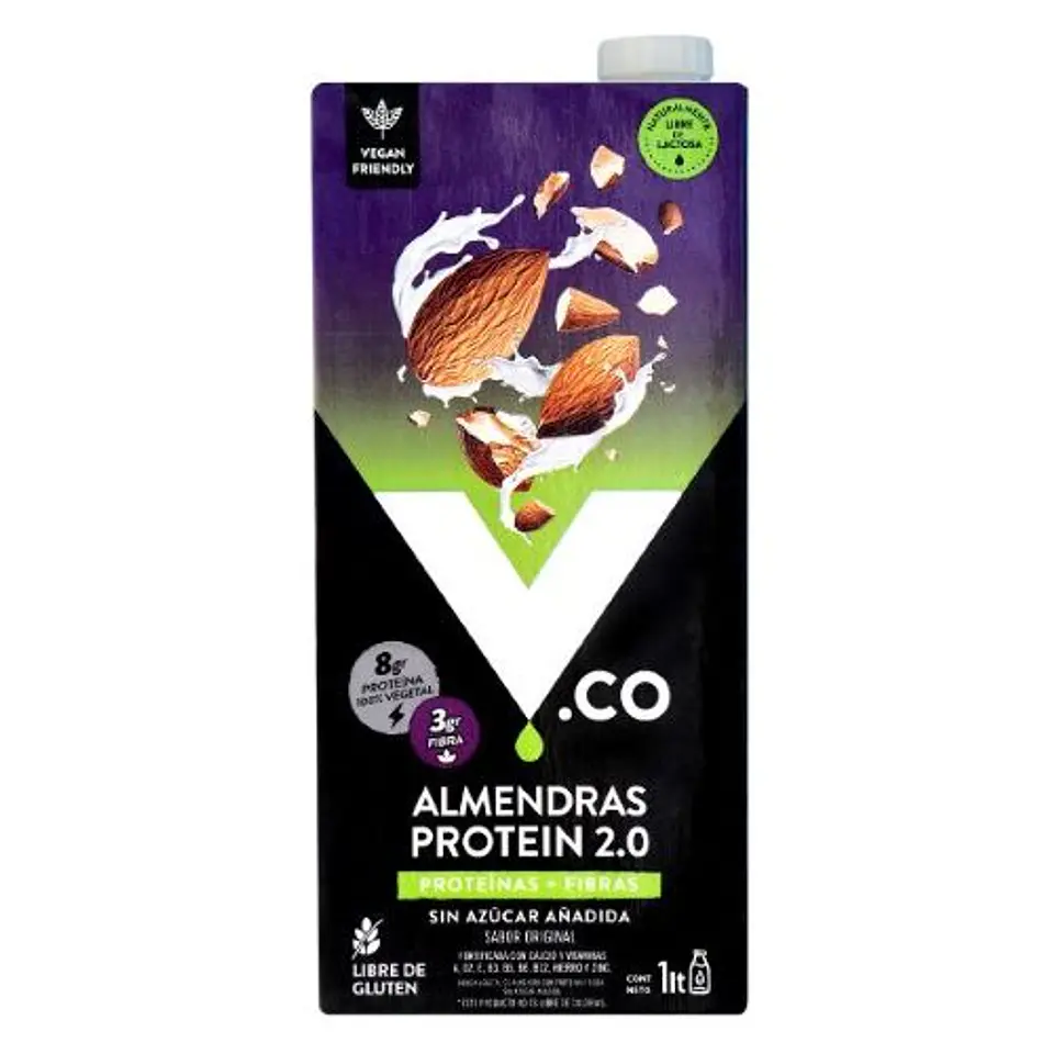 V.co - Bebida Vegetal Almendra Protein 2.0 1Lt  1