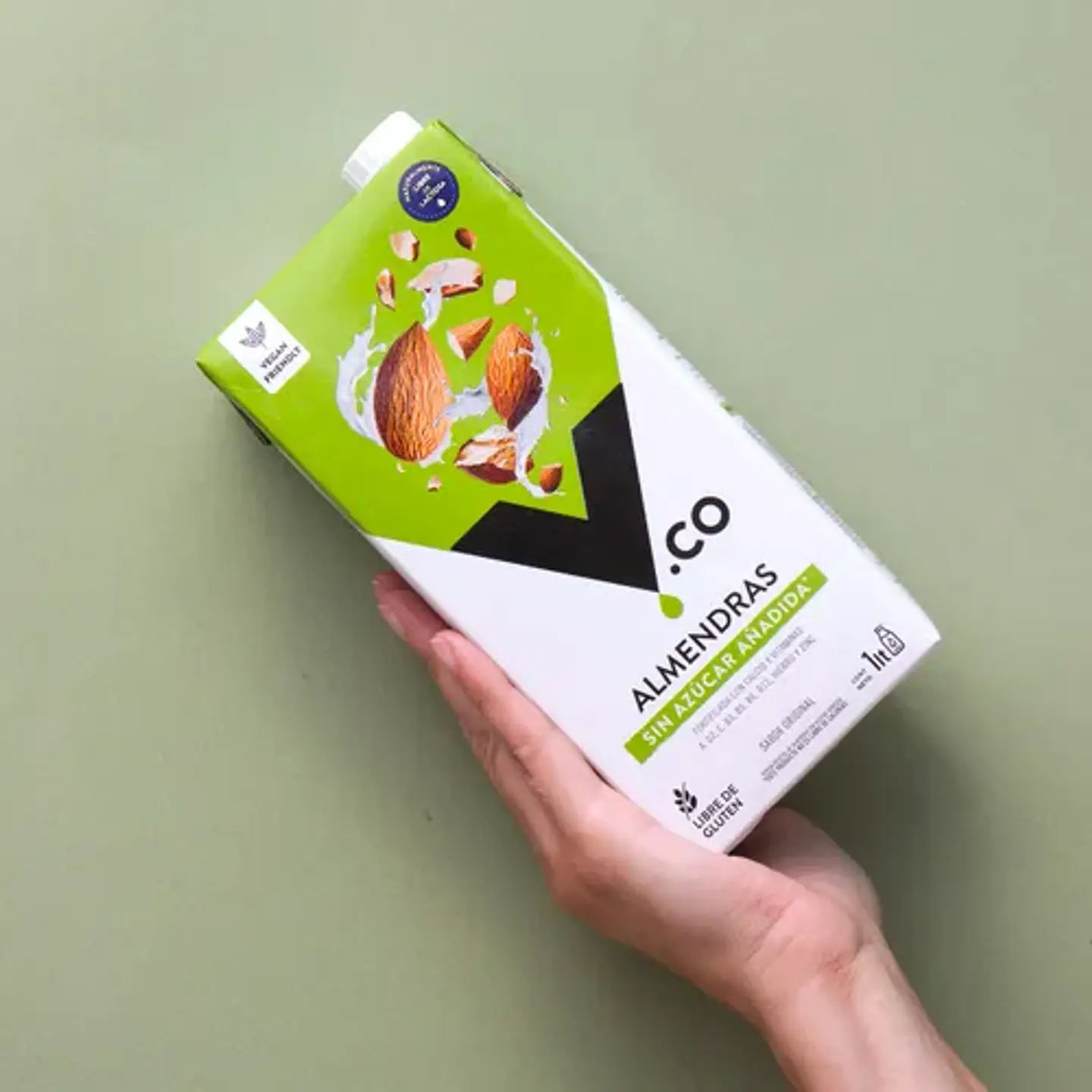 V.co - Bebida Vegetal Almendra Sin Azucar 1Lt  1