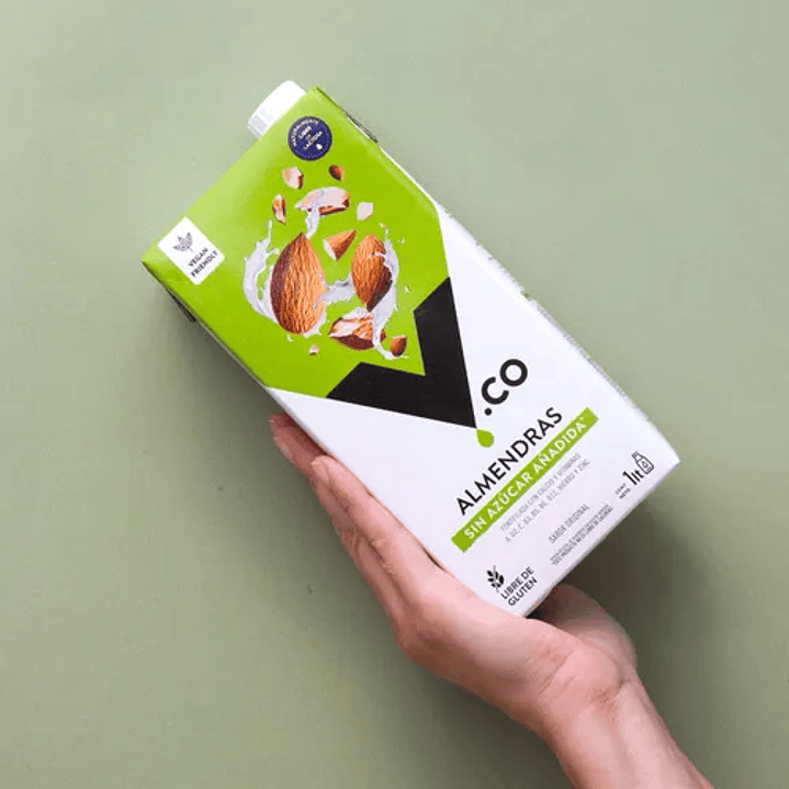 V.co - Bebida Vegetal Almendra Sin Azucar 1Lt  1