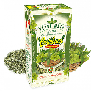 Curitibana - Yerba mate sin palo 100% Orgánica 400grs 