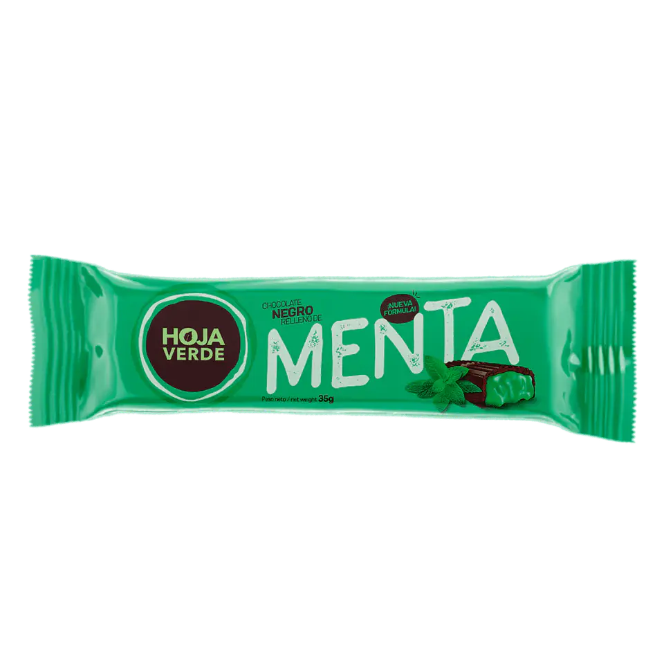 Hoja verde - Choco Menta 35g  1