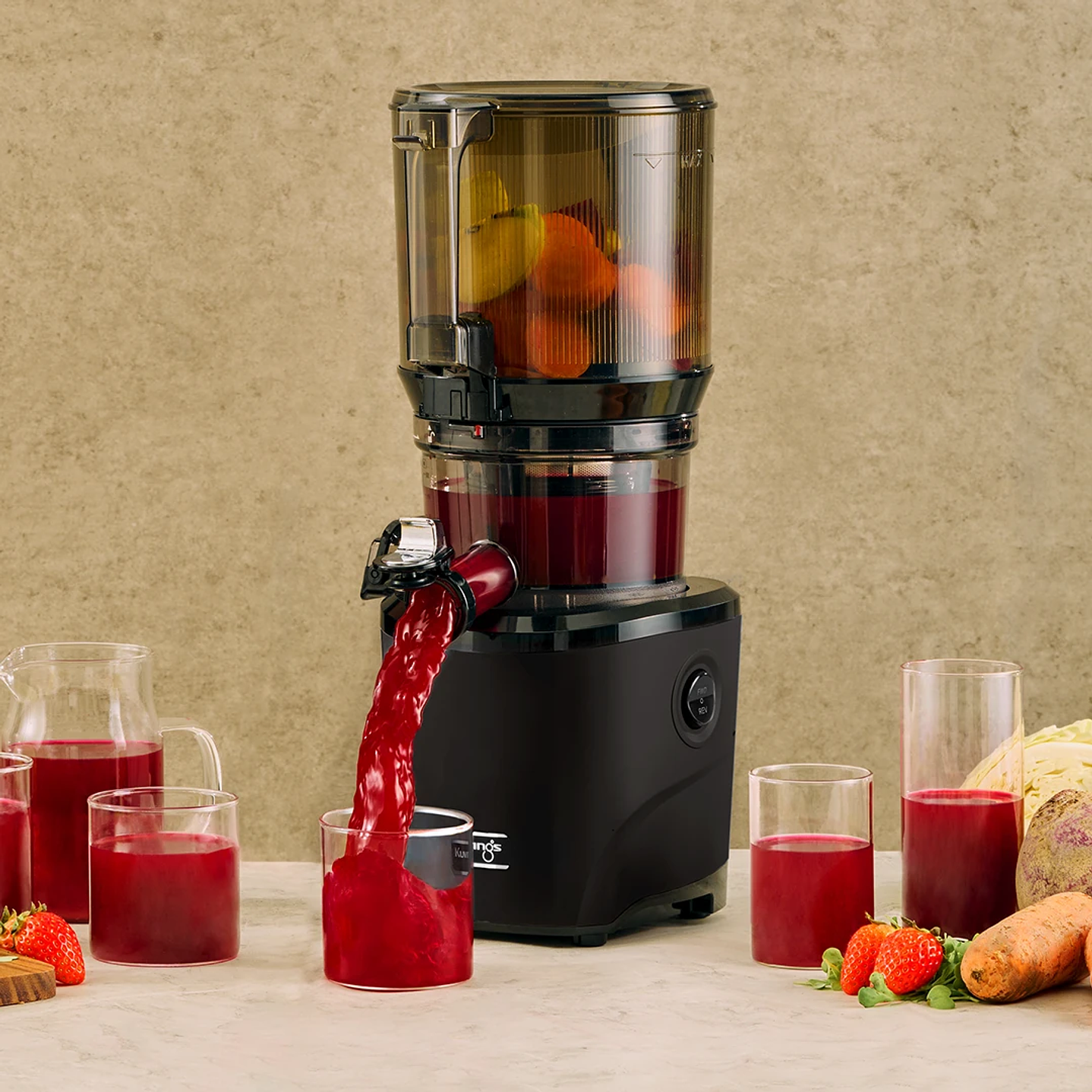 Kuvings - Extractor de jugo AUTO10 negro  4