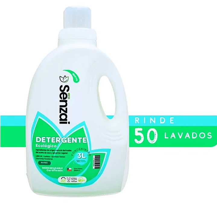 Senzai - Detergente Concentrado Ecologico 3L  1