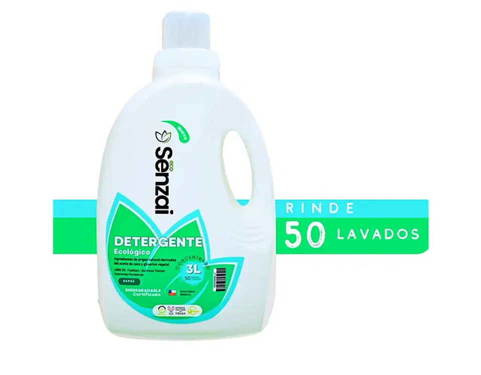 Senzai - Detergente Concentrado Ecologico 3L  1