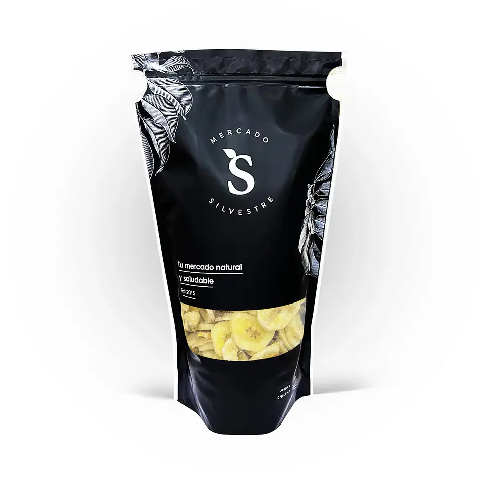 Mercado Silvestre - Banana Chip sin azucar 150gr  1