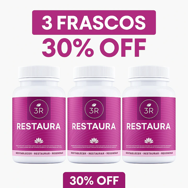 Pack 3x Restaura 3R - 30% DCTO 1
