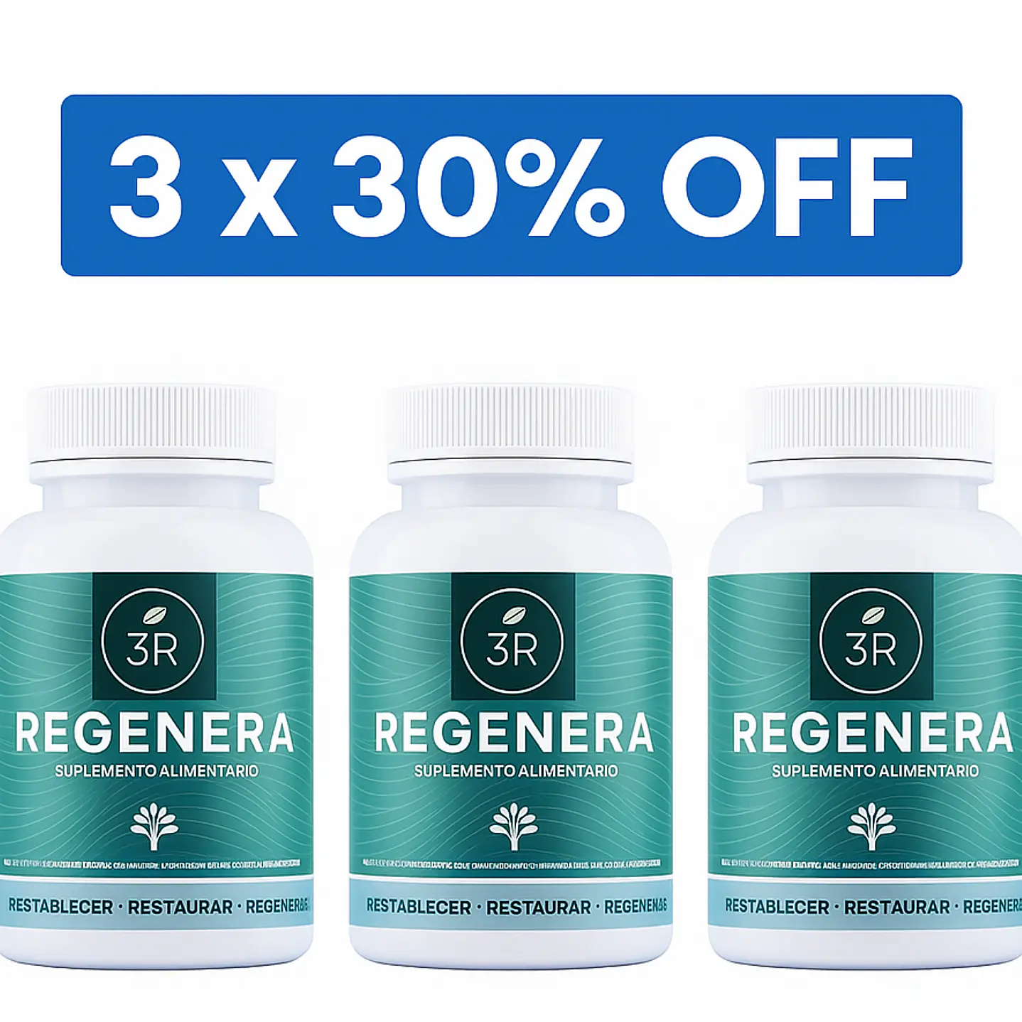 Pack 3x Regenera 3R - 30% DCTO 1