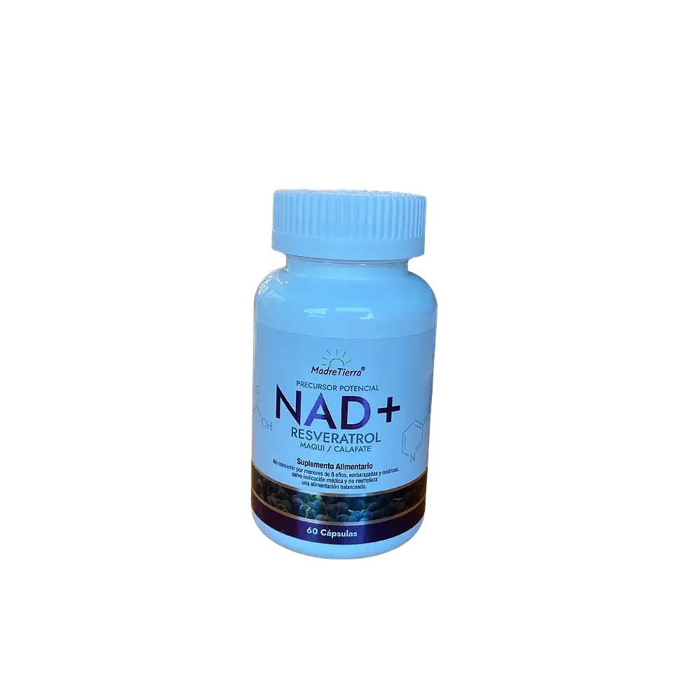 Madre Tierra - Nad + resveratrol maqui y calafate 60c  1