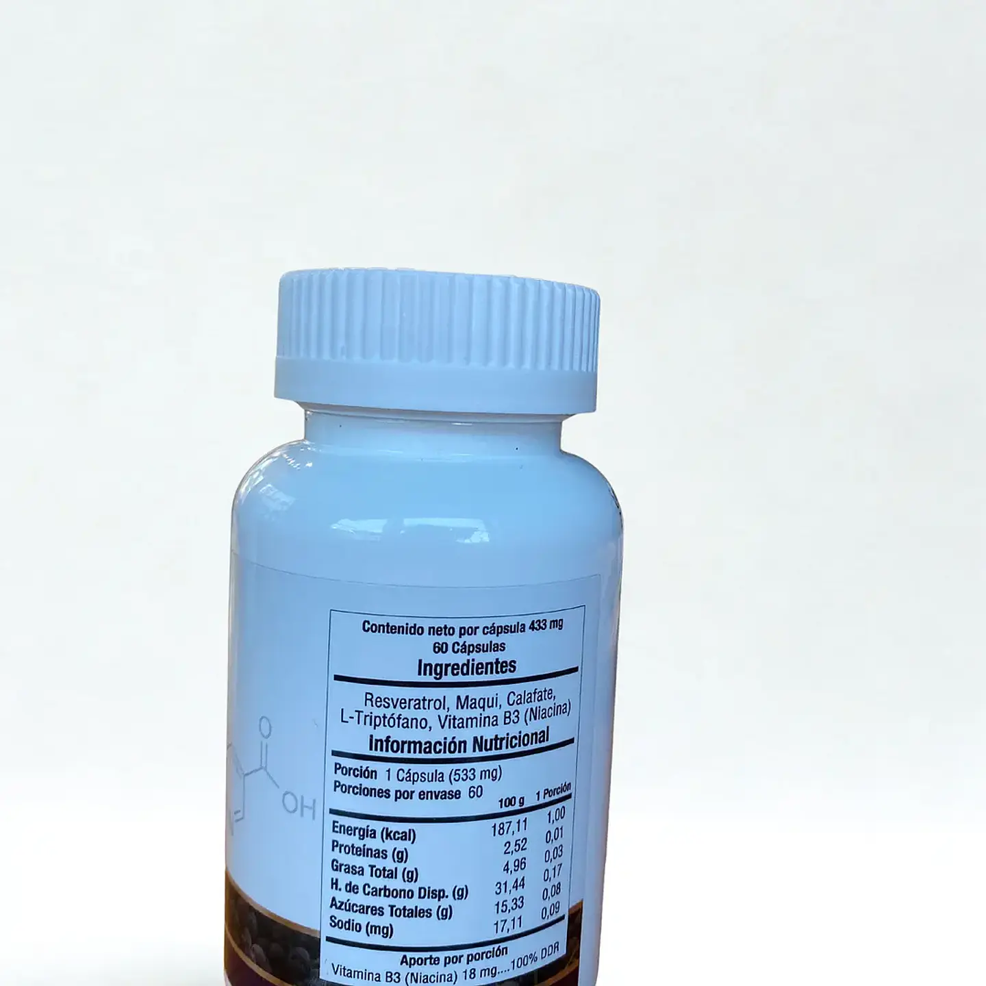 Madre Tierra - Nad + resveratrol maqui y calafate 60c  2