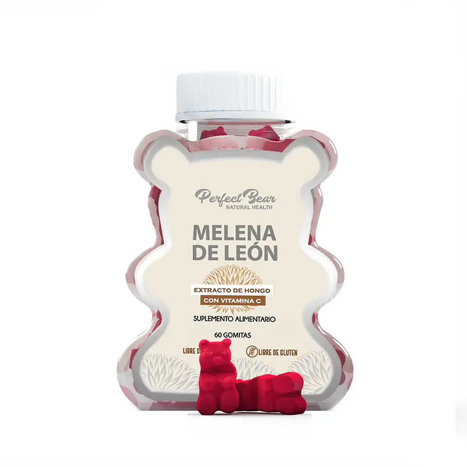 Perfect Bear - Melena de Leon 60 gomitas  1