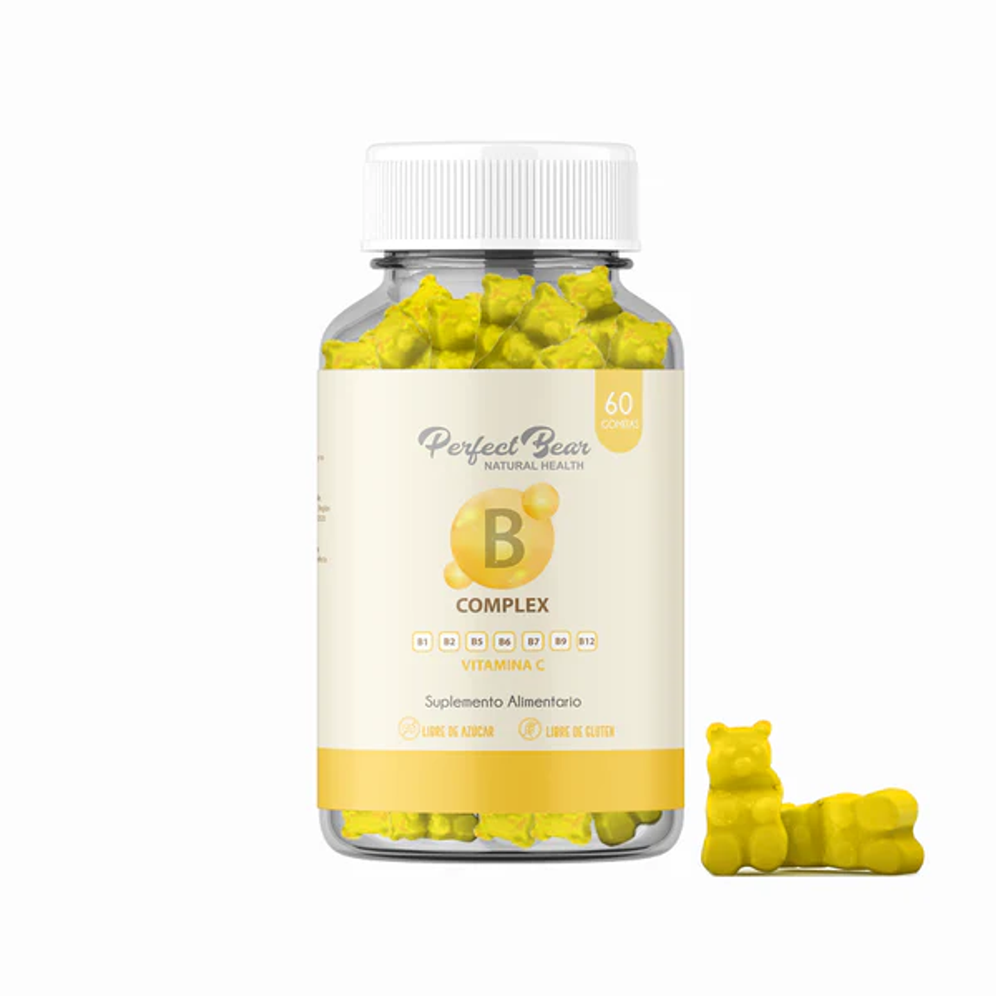 Perfect Bear - B complex + Vitamina C 60 gomitas  1