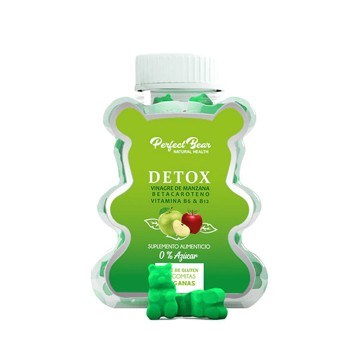 Perfect Bear - Detox vinagre de manzana 60 gomitas  1