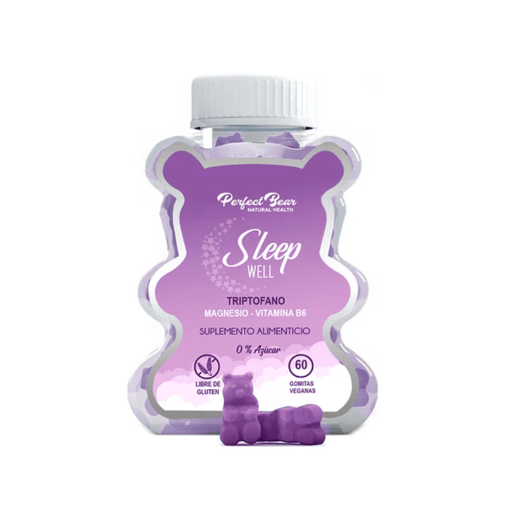 Perfect Bear - Sleep Well 60 gomitas  1
