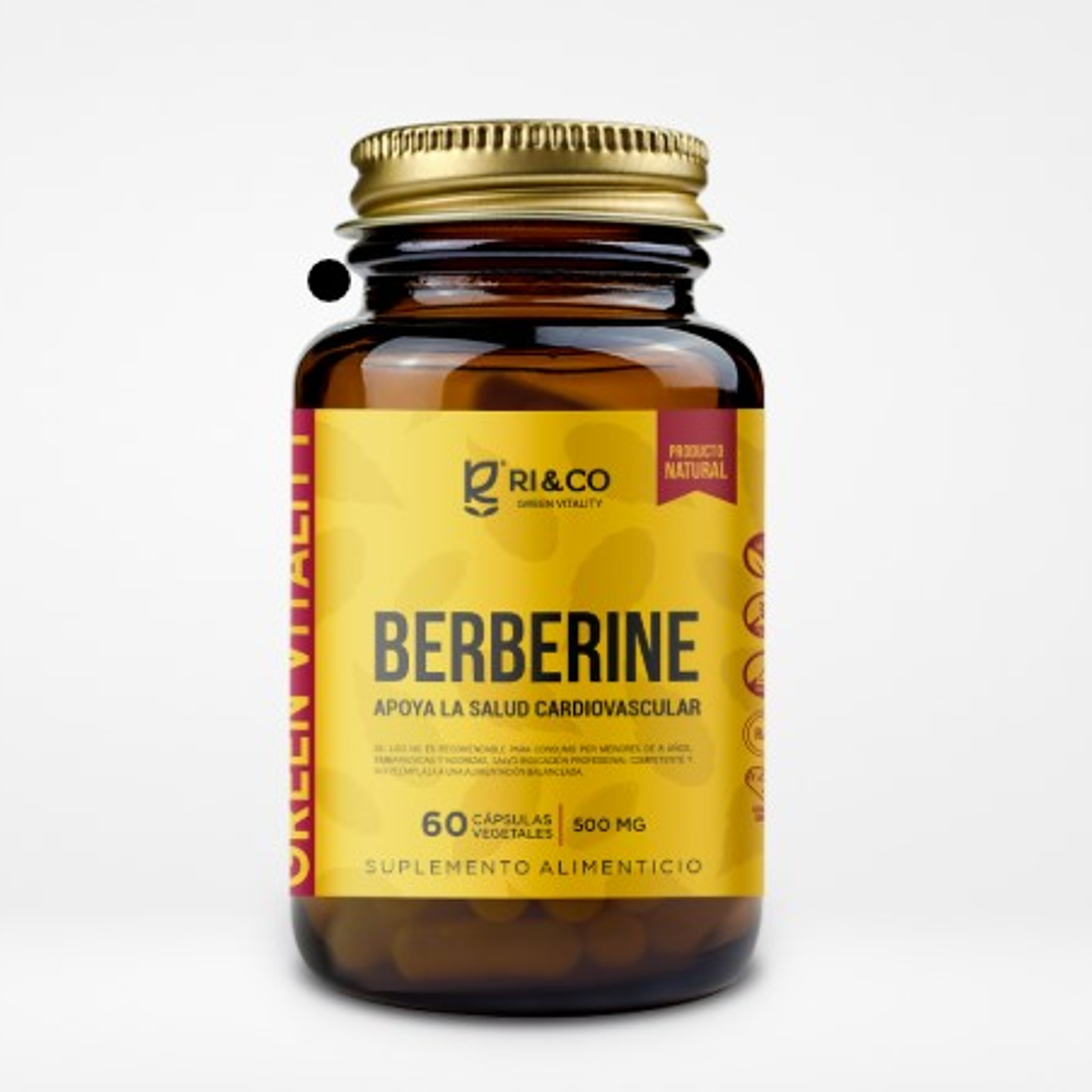 RI and CO - Berberina 500mg 60c  1
