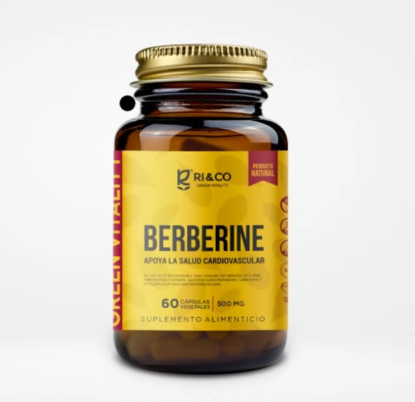 RI and CO - Berberina 500mg 60c  1