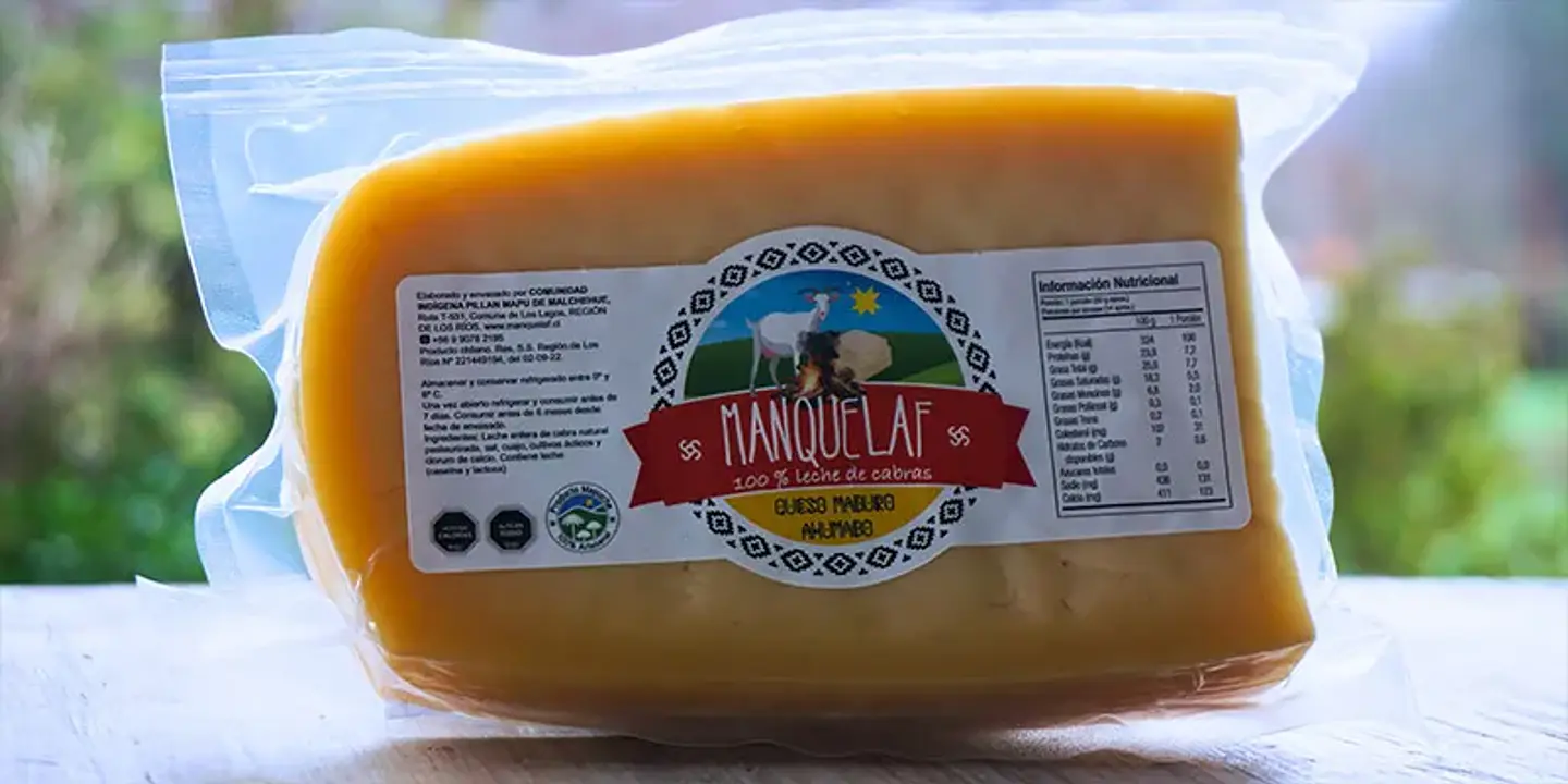 Manquelaf - Queso de Cabra Ahumado 200grs  1