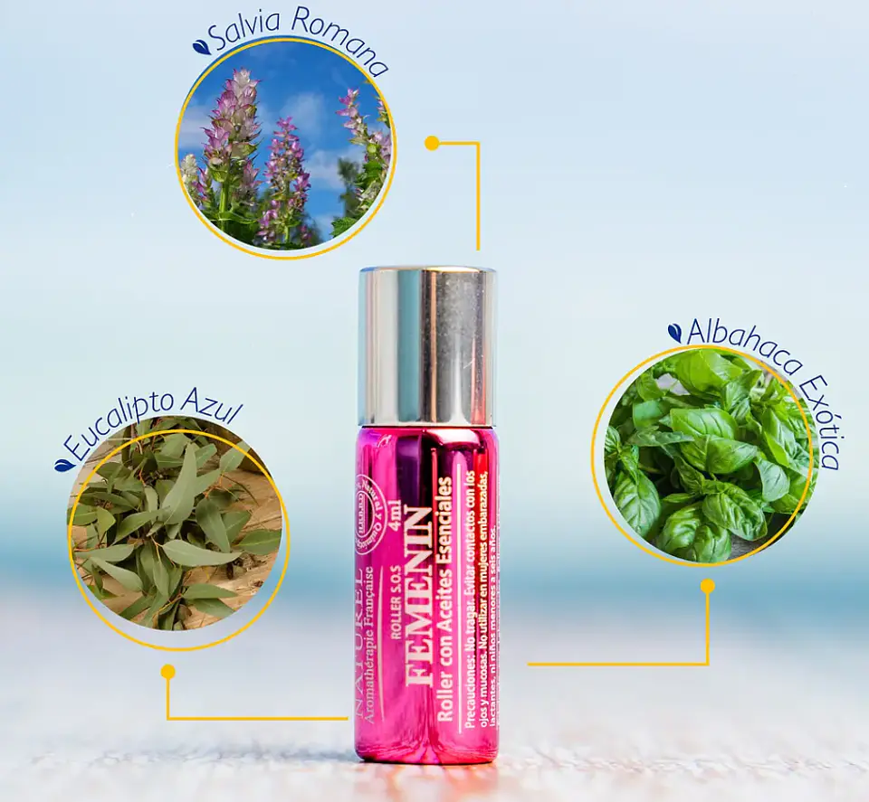 Naturel Organics - Roll-on Feminin 4ml  1