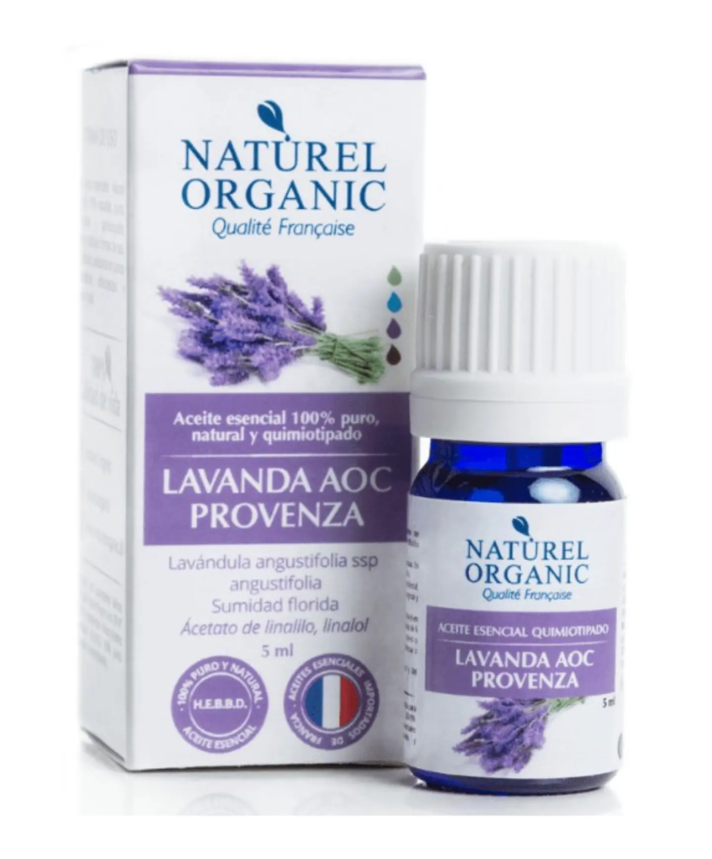 Naturel Organics - Aceite Esencial Lavanda Provenza 5ml  1