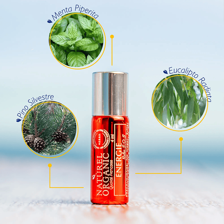 Naturel Organics - Roll-on Energie 4ml  1