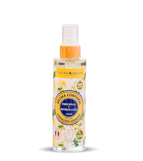 Naturel Organics - Bruma corporal Ritual Vibracion Verbena 100ml 