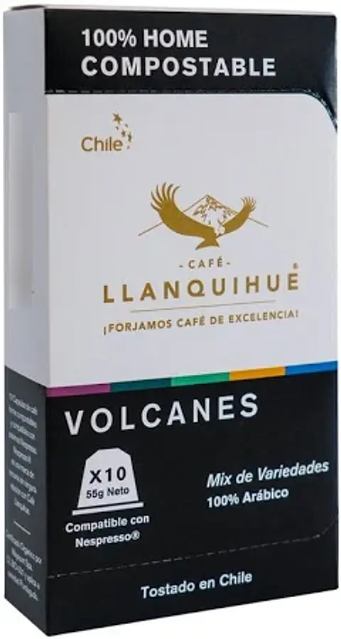LLanquihue - Mix capsulas 100% arabico 10u 