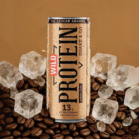 Wild Foods - Batido proteico sabor Cafe 310ml 