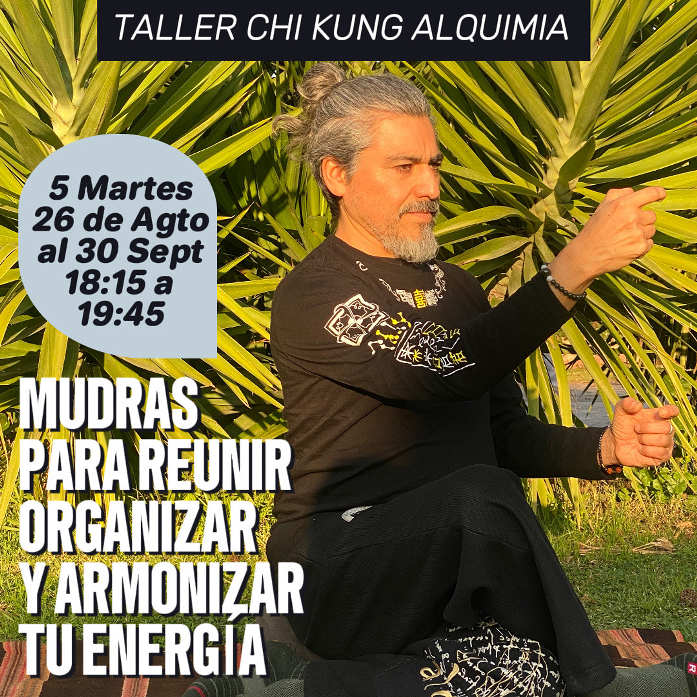  TALLER DE CHI KUNG ALQUIMIA. MUDRAS PARA REUNIR, ORGANIZAR Y ARMONIZAR TU ENERGÍA 1