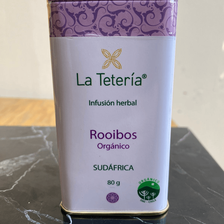 La Tetería - Rooibos orgánico tarro 80gr 1