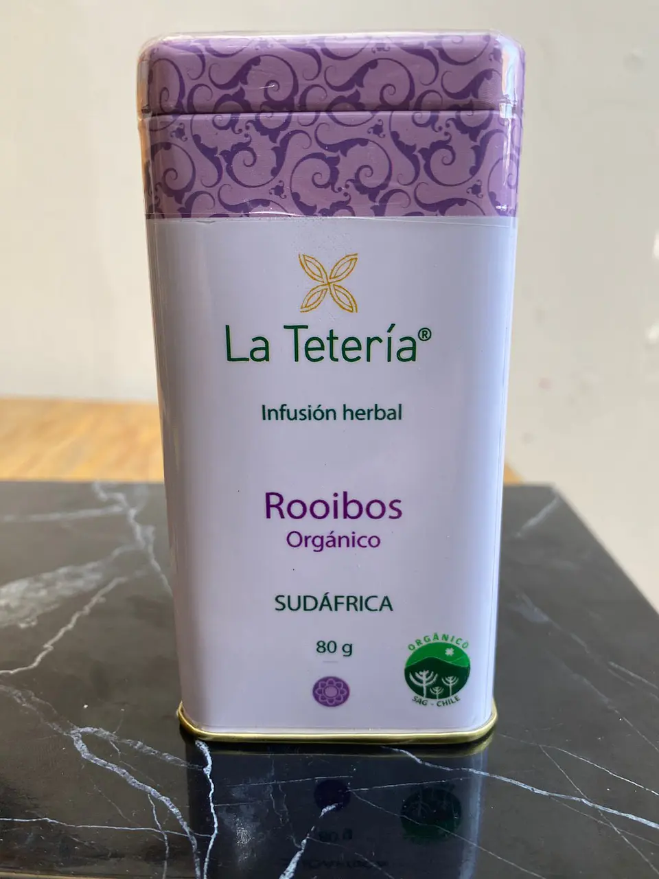 La Tetería - Rooibos orgánico tarro 80gr 1