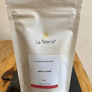 La Tetería - Spicy Chai té negro aromatizado 50gr