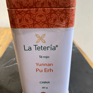 La Tetería - Té rojo Pu Erh tarro 80gr 