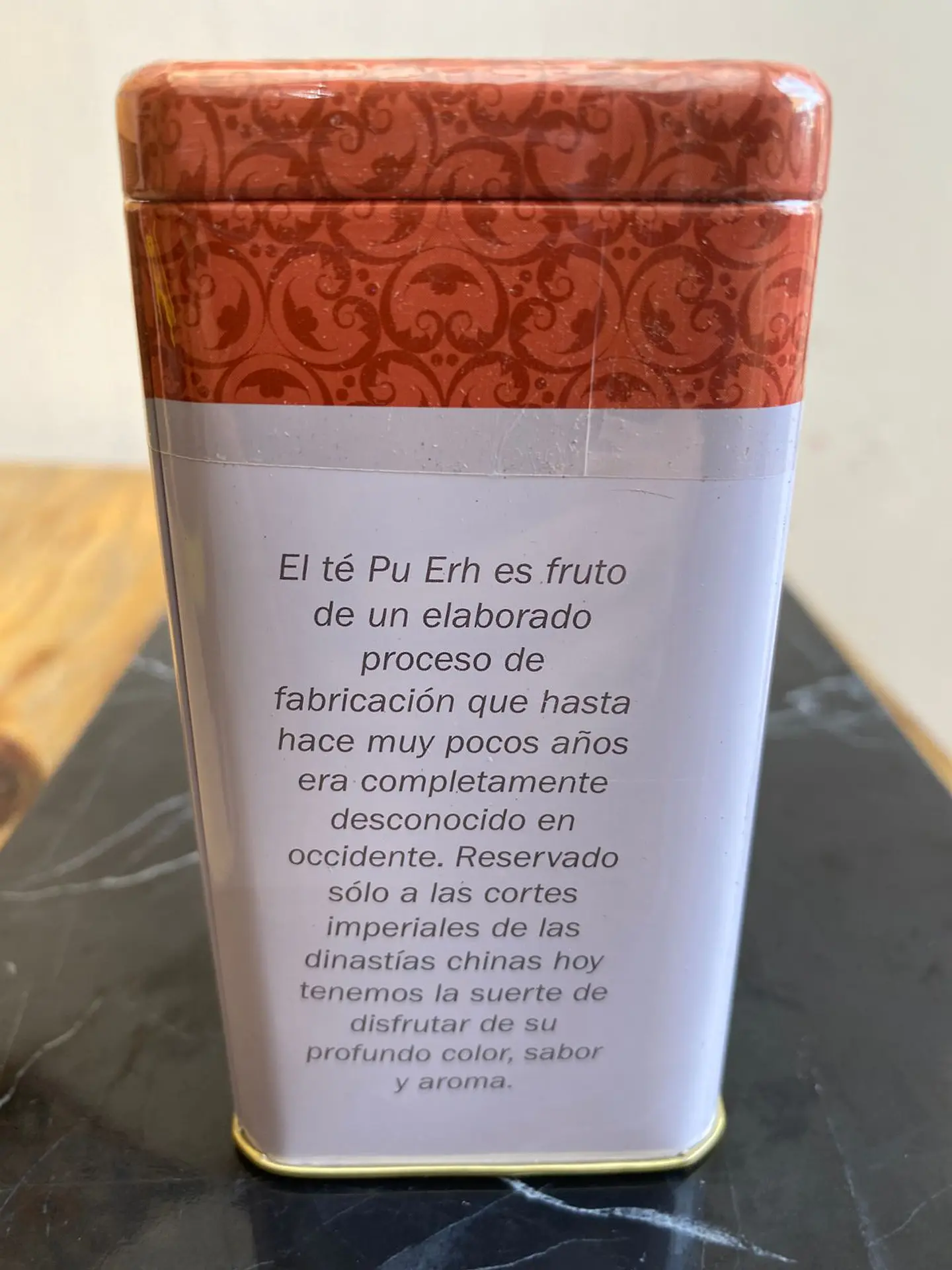 La Tetería - Té rojo Pu Erh tarro 80gr  2