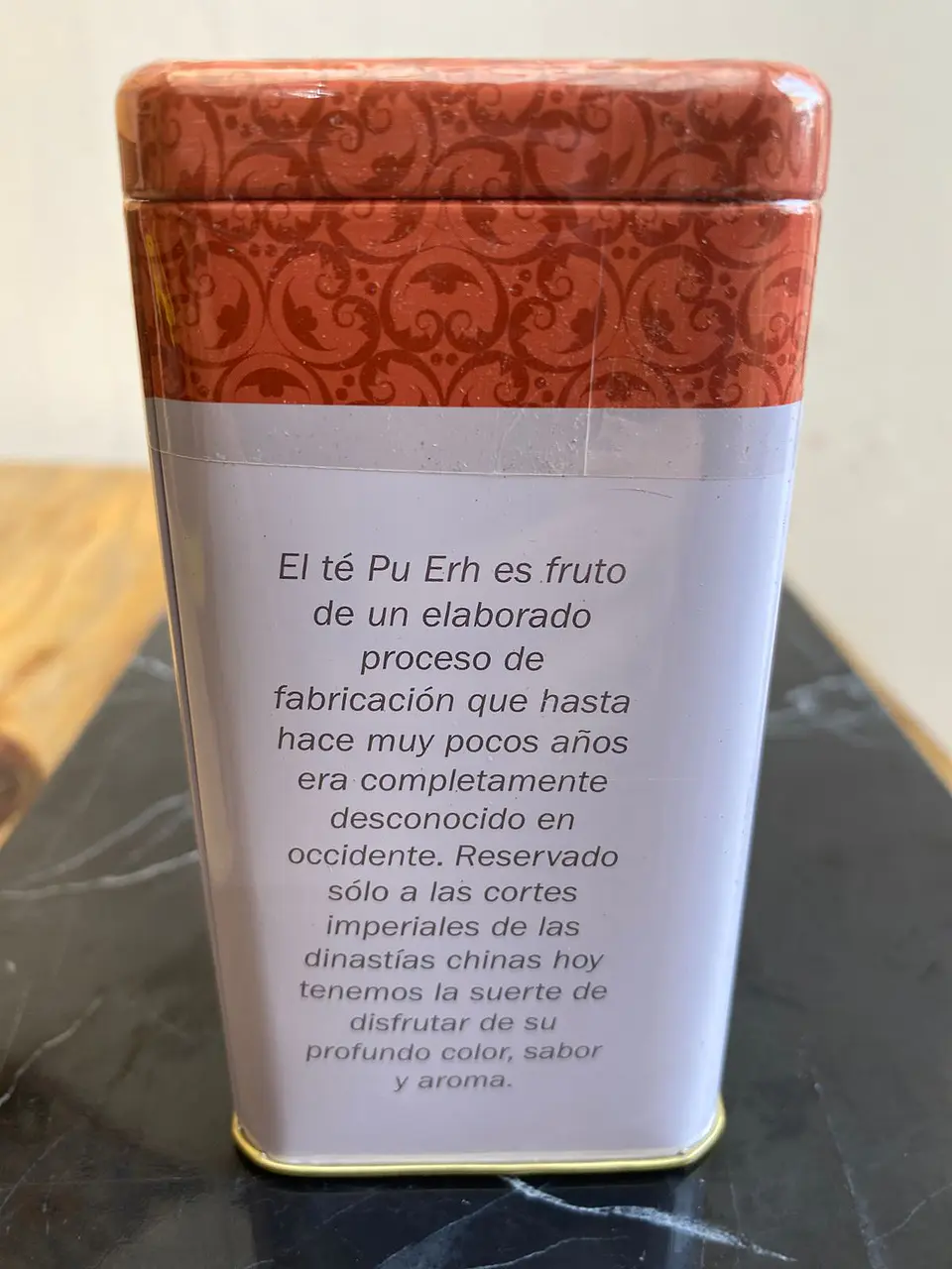 La Tetería - Té rojo Pu Erh tarro 80gr  2