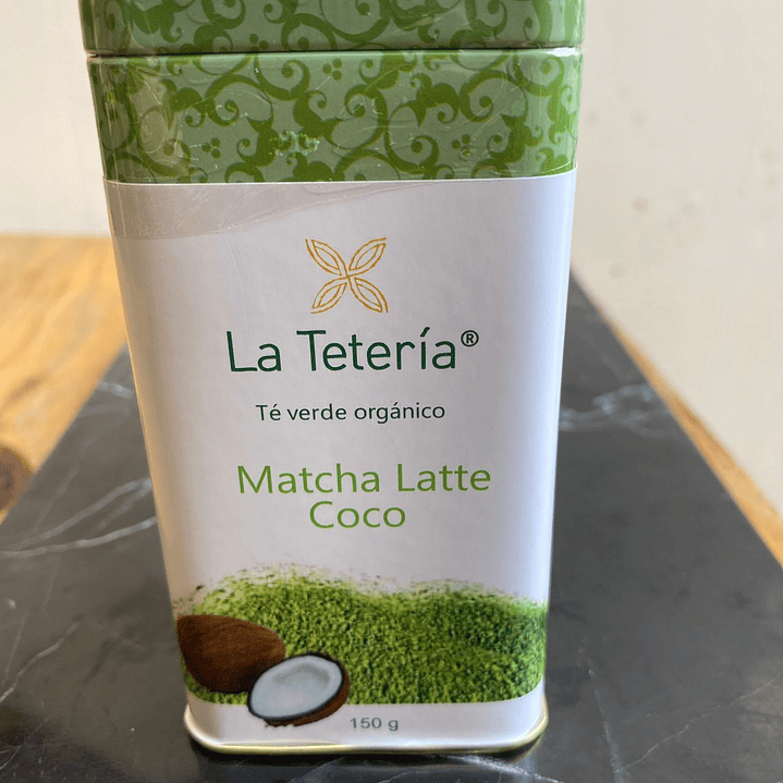 La Tetería - Matcha Latte Coco Organico tarro 150g  1
