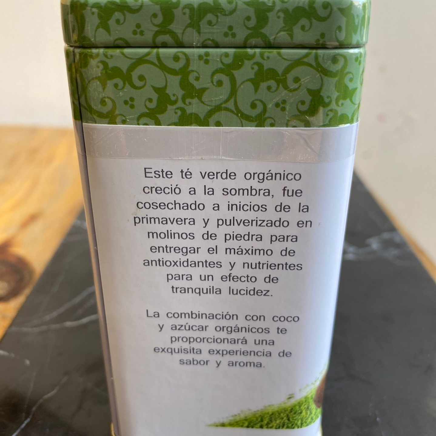 La Tetería - Matcha Latte Coco Organico tarro 150g  2