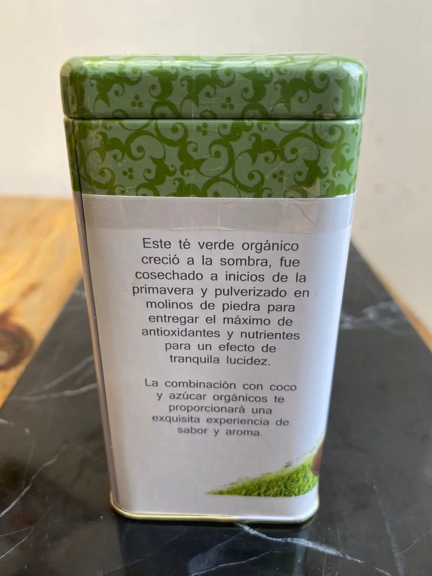La Tetería - Matcha Latte Coco Organico tarro 150g  2