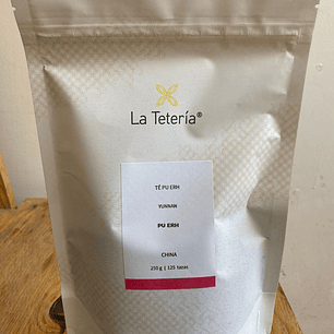 La Tetería - Té rojo Pu Erh  doypack 250gr 