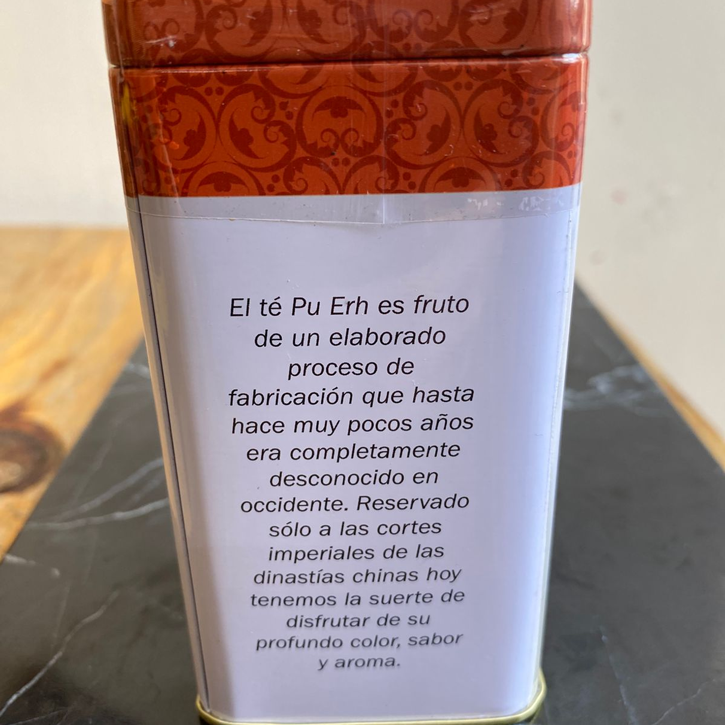 La Tetería - Té rojo Pu Erh Organico tarro 80gr  4