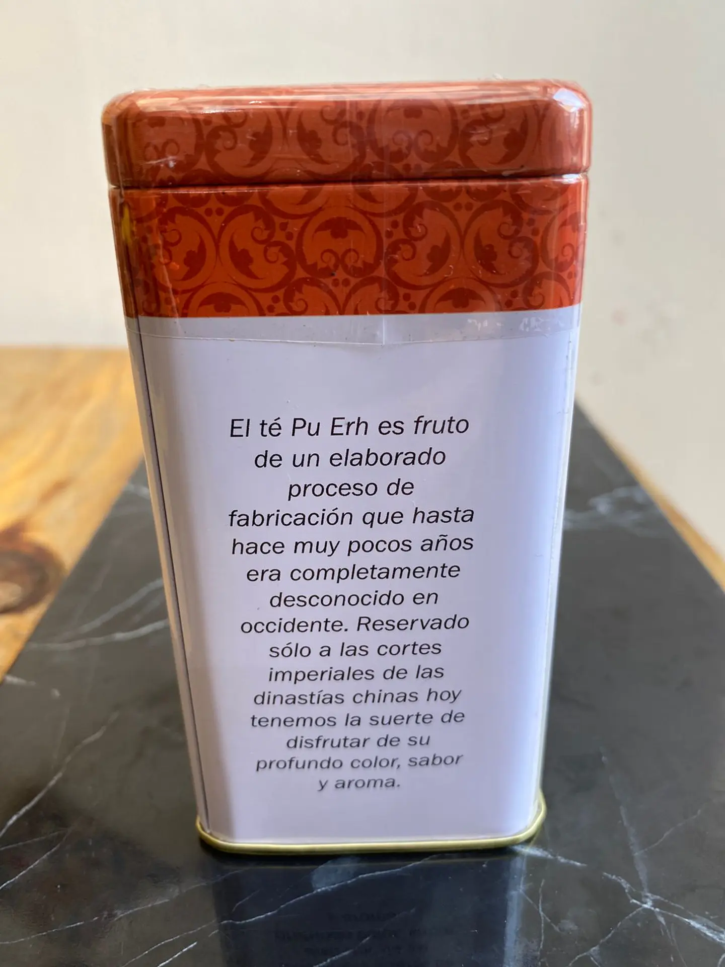 La Tetería - Té rojo Pu Erh Organico tarro 80gr  4
