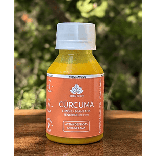 Eden Shot - CURCUMA/ limón manzana jengibre 100ml 