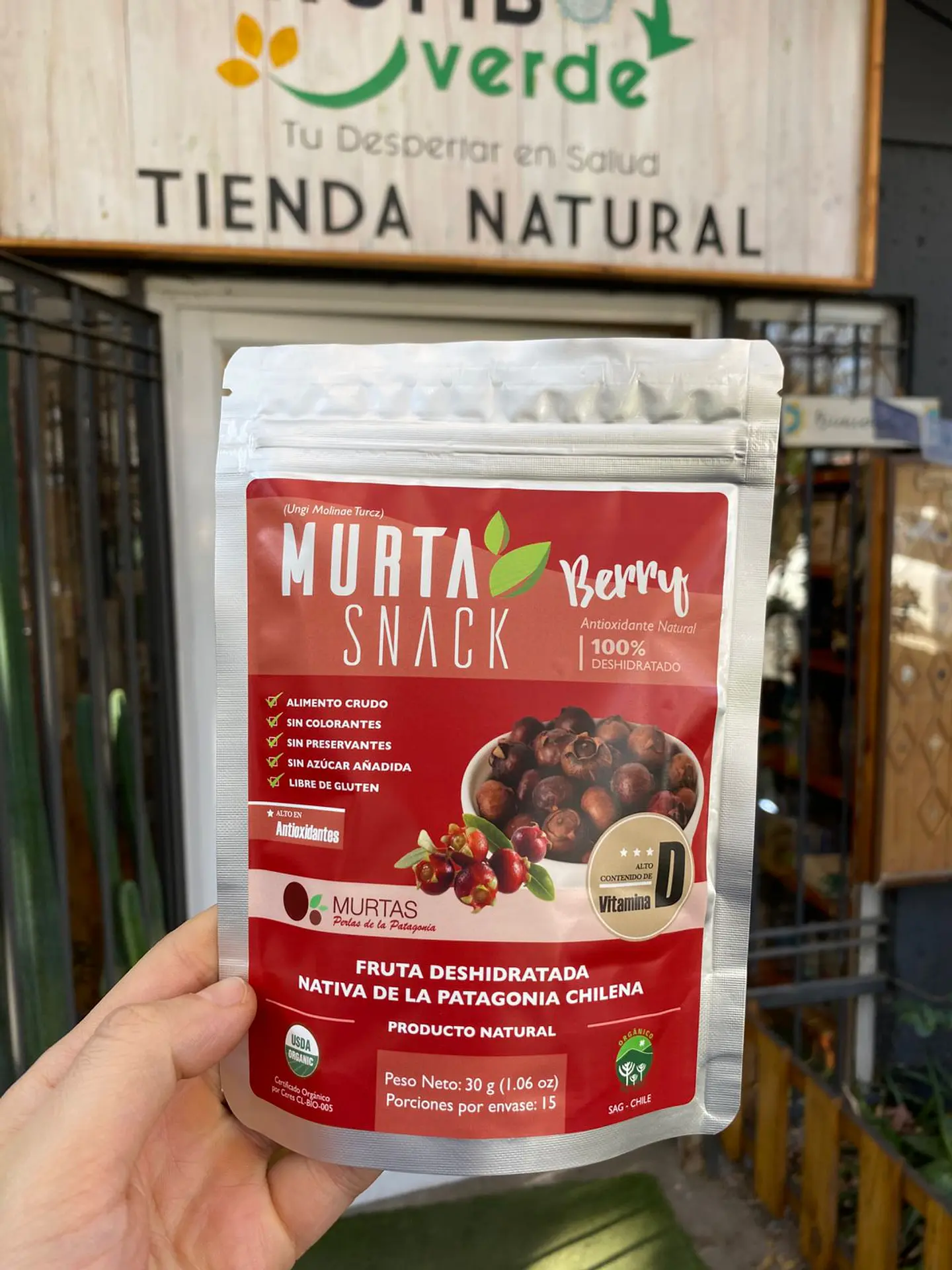 Camicahue - Murta Snack 30grs  1