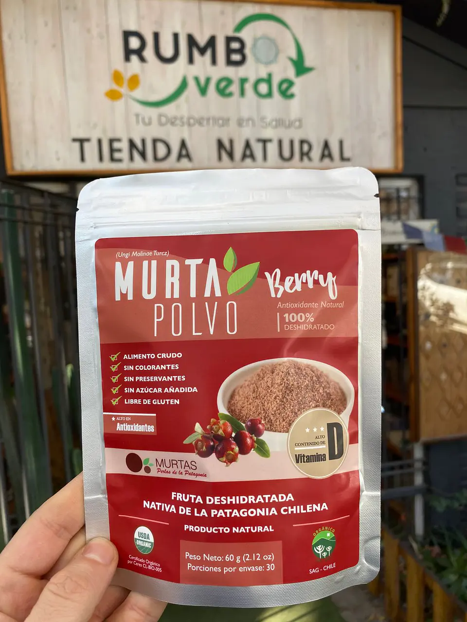 Camicahue - Murta en polvo organica 60grs  1