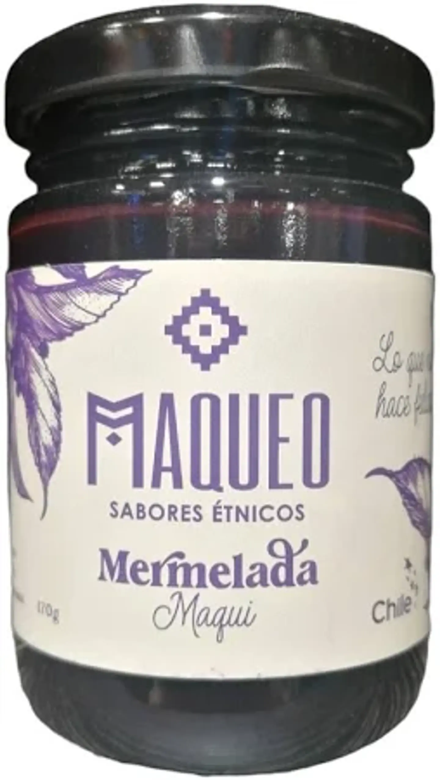 Maqueo - Mermelada de Maqui 170g sin azucar  1