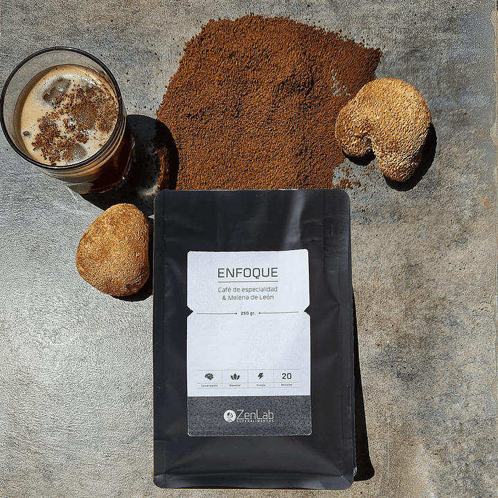 ZenLab - Cafe de Especialidad con Melena de Leon 250g  2