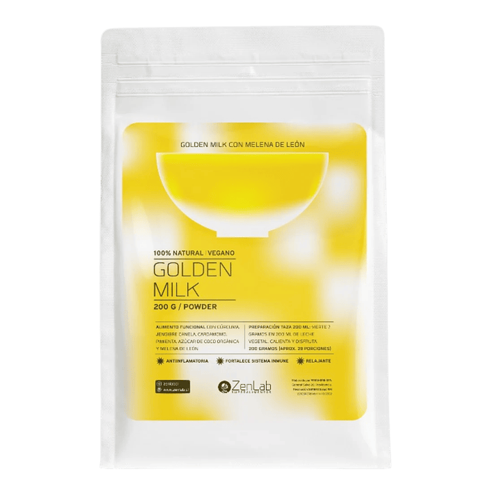 ZenLab - Leche dorada con Melena de Leon 200g  1
